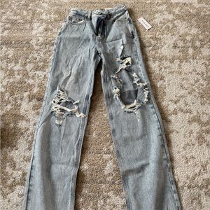 Pacsun 90’s Boyfriend Jeans. Size 23”. New WITH TAGS